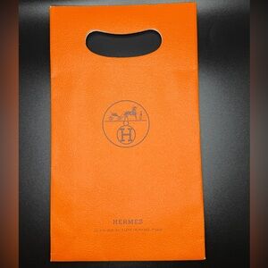 Two Hermes Mini Shopping Bags